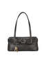 OSOI Shoulder Brocle Mini Handbag - Stain Brown - Thumbnail 5