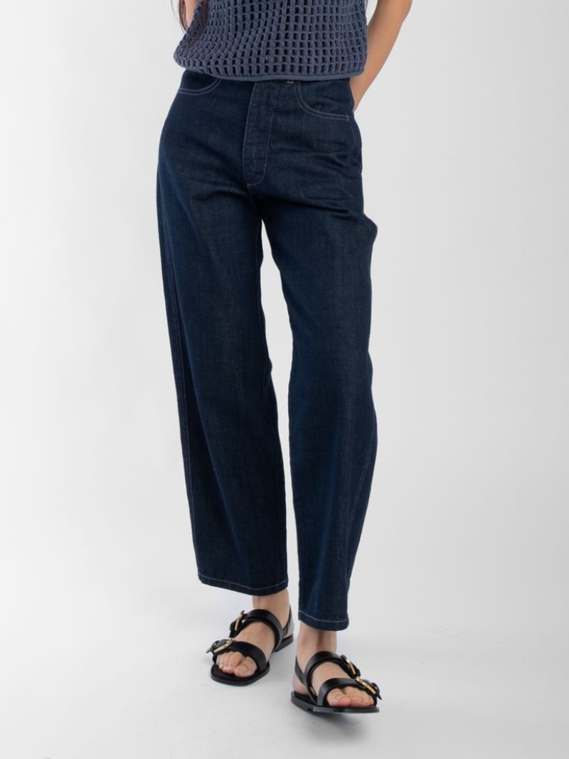 Micaela Greg Dark Indigo Panel Jean Micaela Greg Dark Indigo Panel Jean