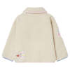 KIDS STELLA MCCARTNEY Teddy Embroidered Birds Jacket - Beige - Thumbnail 2