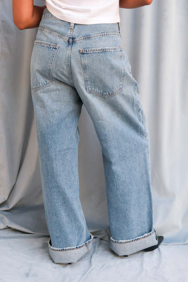 AGOLDE Vana Petite Fold Jean - Mantra | Garmentory