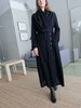 AKIRANAKA Oriane Long Knit Cardigan Dress - Navy - Thumbnail 1