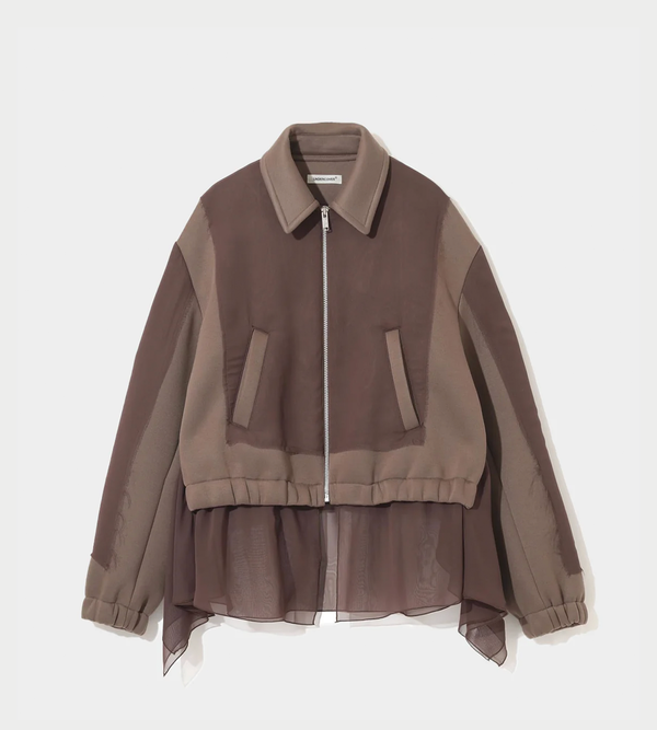 Undercover Georgette Panel Jacket