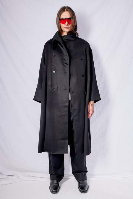 Gabriela Coll Garments No.65 Oversized Coat - Grey | Garmentory