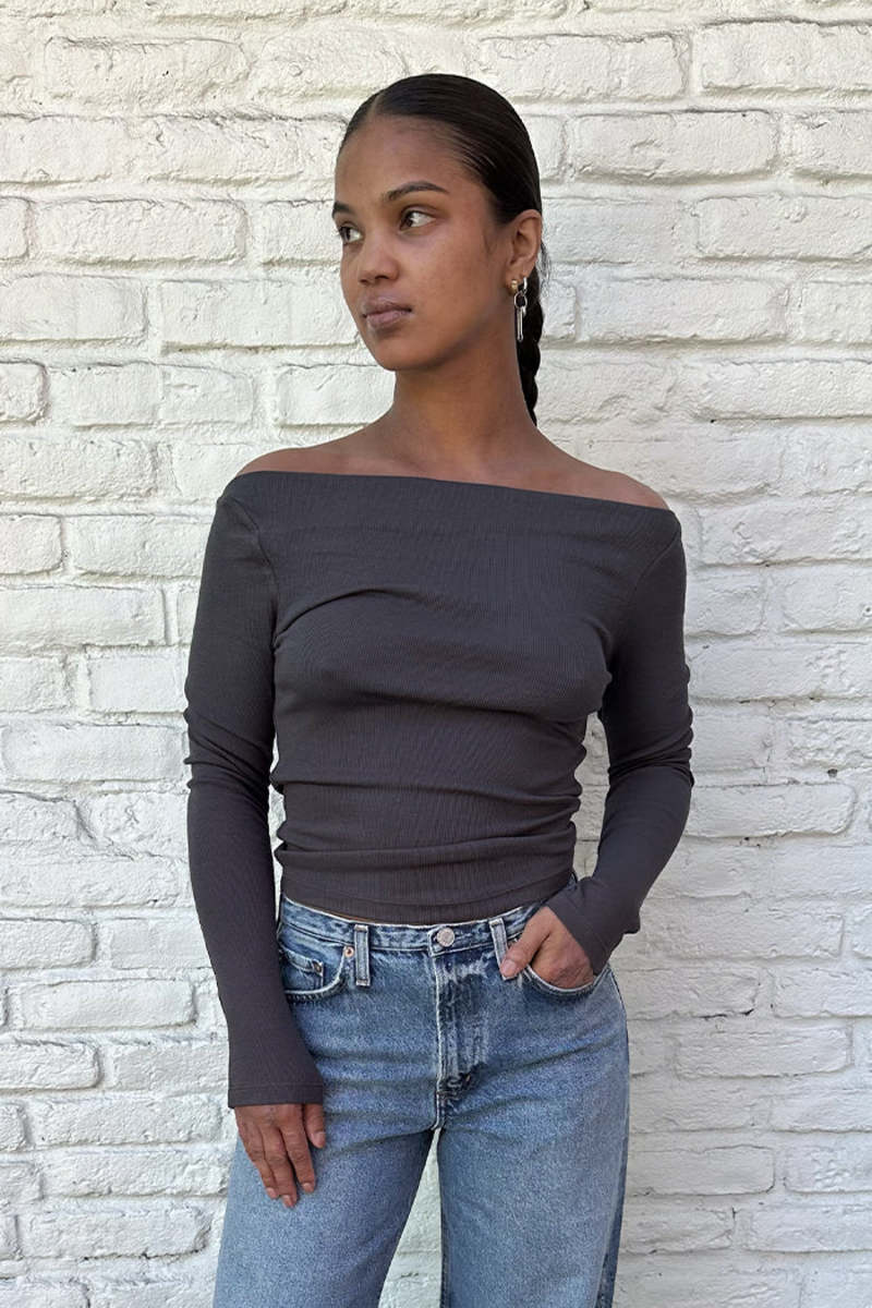 Geel Walter Top - Graphite