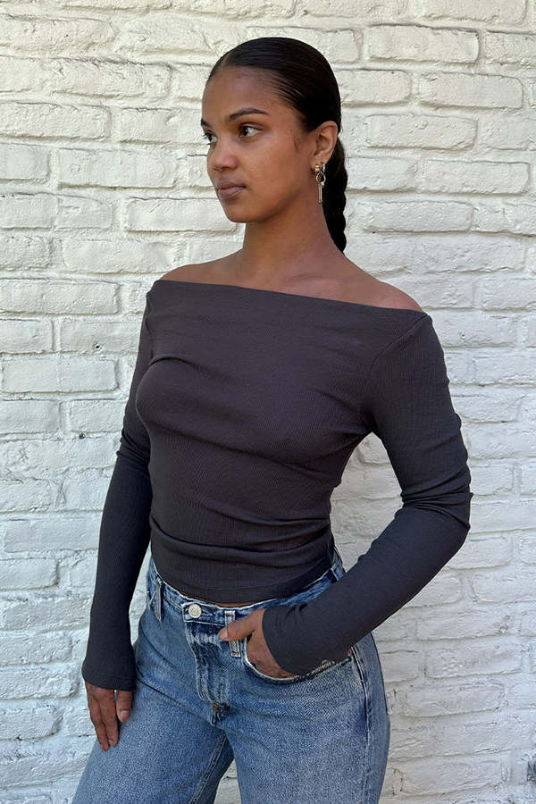 Geel Walter Top - Graphite