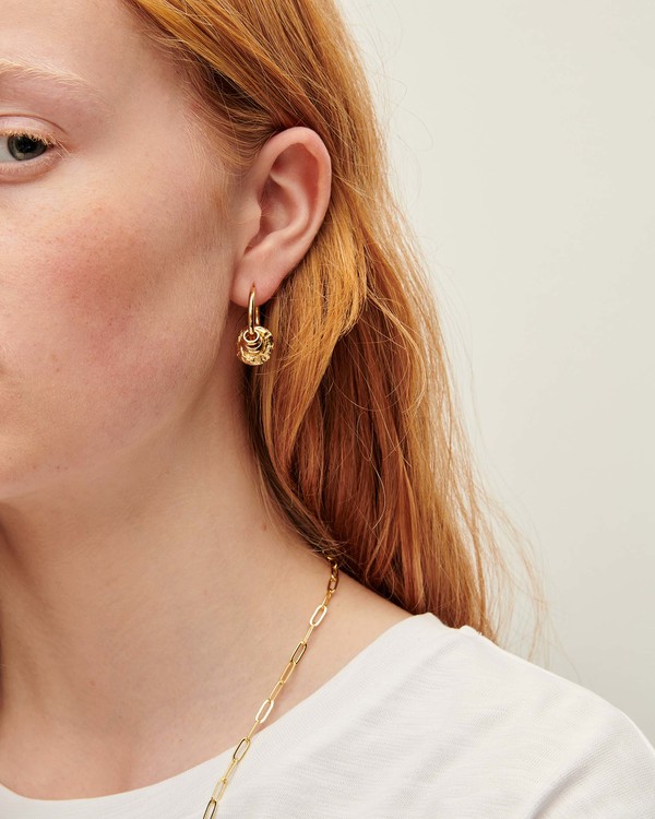 Sessun Leelo Earrings - Gold