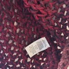 Helmut Lang Asymmetrical Loose Knit Sweater - Maroon Red - Thumbnail 4