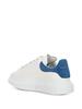 Alexander McQueen White Paris Blue Sneakers - White/Paris Blue - Thumbnail 3
