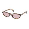 MIU MIU 0MU A06S 14L4I0 Sunglasses - Havana - Thumbnail 2