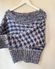 Rachel Comey Marled Alpaca Knit Sweater - Blue - Thumbnail 2