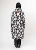 Kidill Strawberry Quilted Oversized Coat - White - Thumbnail 3