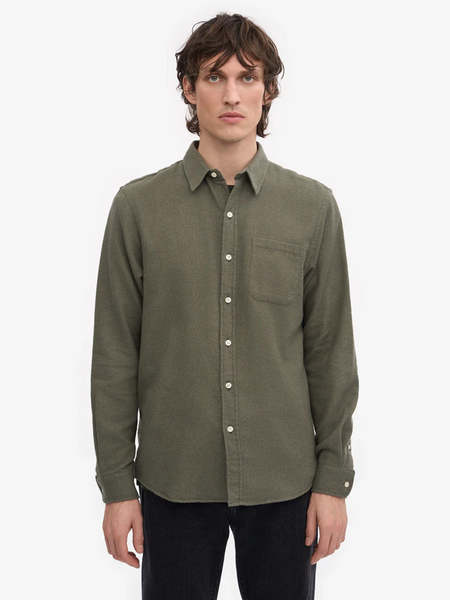 mfpen　FRAME SHIRT - BLACK TARTAN CHECK mfpen Frame shirt - black tartan check | Garmentory