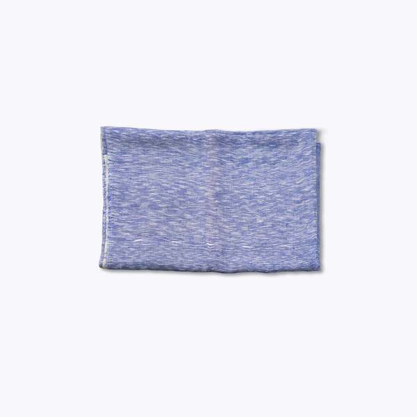 World of Crow Golden-Indigo Do Rukha Pashmina Stole