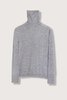Allude Turtleneck Fine Cashmere - Heather Mel - Thumbnail 1
