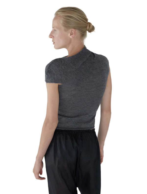 paloma wool ダークグレー ノースリーブ トップス Paloma Wool Nomi Top by Paloma Wool - Pickle