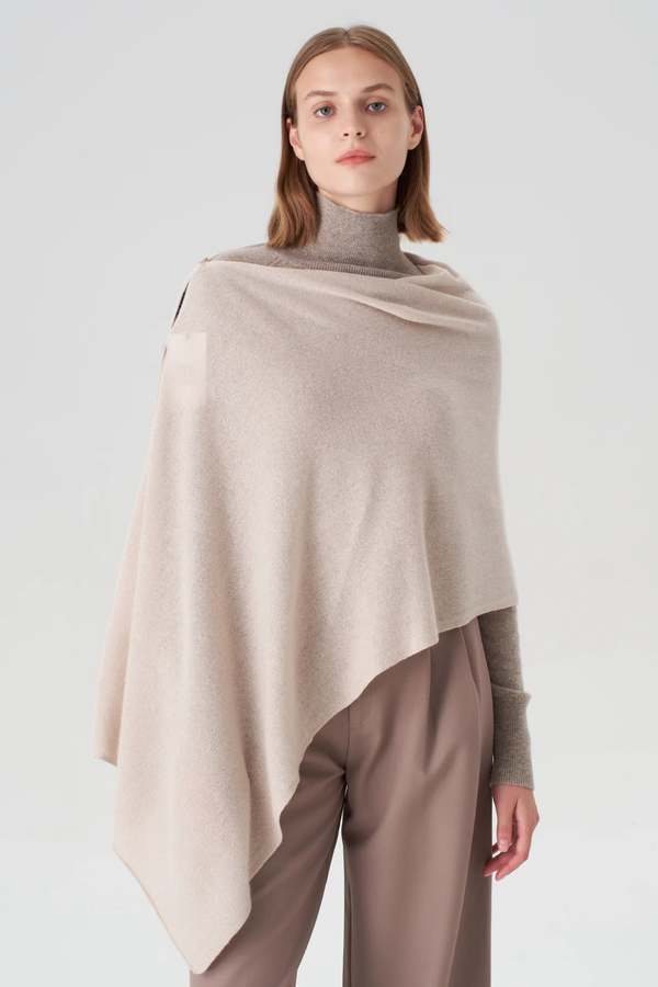 Pissenlit Cashmere Topper - Oatmeal