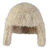 KIDS Little Creative Factory Fur Hat - Cream - Thumbnail 1