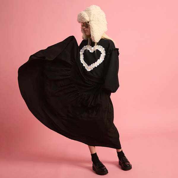 KIDS Little Creative Factory Fur Hat - Cream