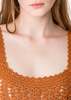 Forte Forte Crochet Tank - Noisette - Thumbnail 4