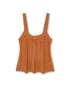 Forte Forte Crochet Tank - Noisette - Thumbnail 5