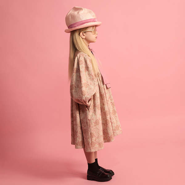 KIDS Little Creative Factory Wildflower Dress - Pink