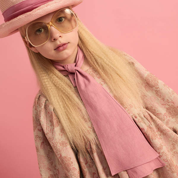 KIDS Little Creative Factory Wildflower Dress - Pink