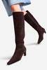INTENTIONALLY __________. Filmore Suede Knee High Boot - Thumbnail 2