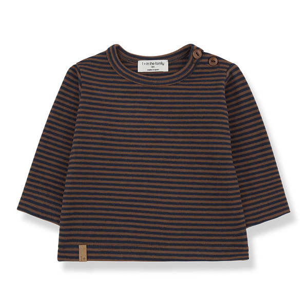 KIDS 1+ in the Family Olaf T-shirt - Brown