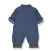 KIDS 1+ in the Family Vitus Jumpsuit - Denim Blue - Thumbnail 2