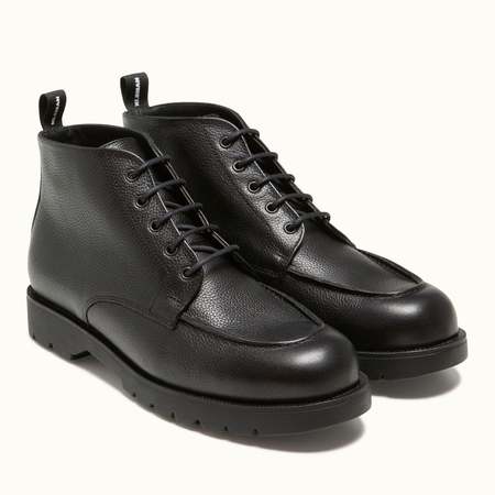 Kleman Oxal Leather Laced Boots - Black | Garmentory
