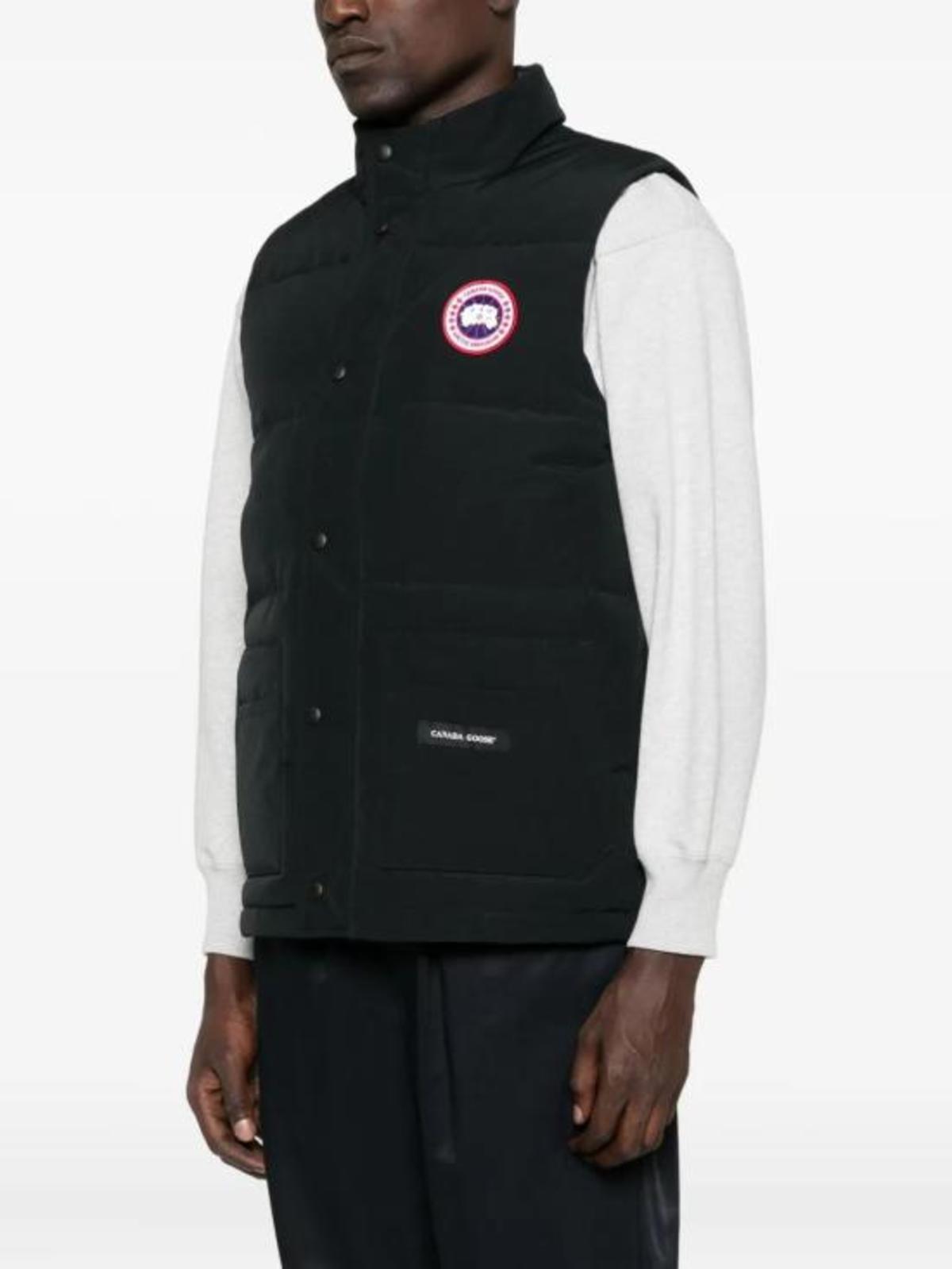 Canada Goose Freestyle Crew Puffer Vest - Black - Image 3 of 5