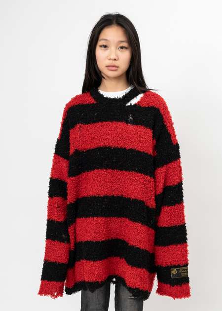 Doublet Stripe oversized sweater - Multicolor | Garmentory
