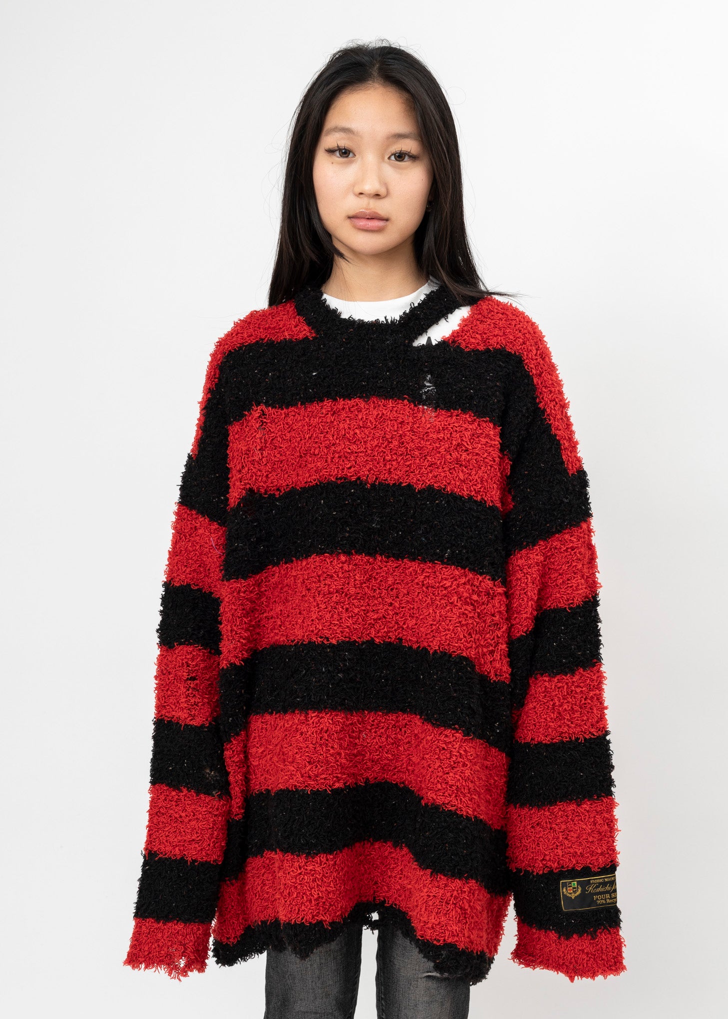 トップス doublet RECYCLED WOOL STRIPE KNIT Doublet Recycled Wool Stripe Knit | Garmentory