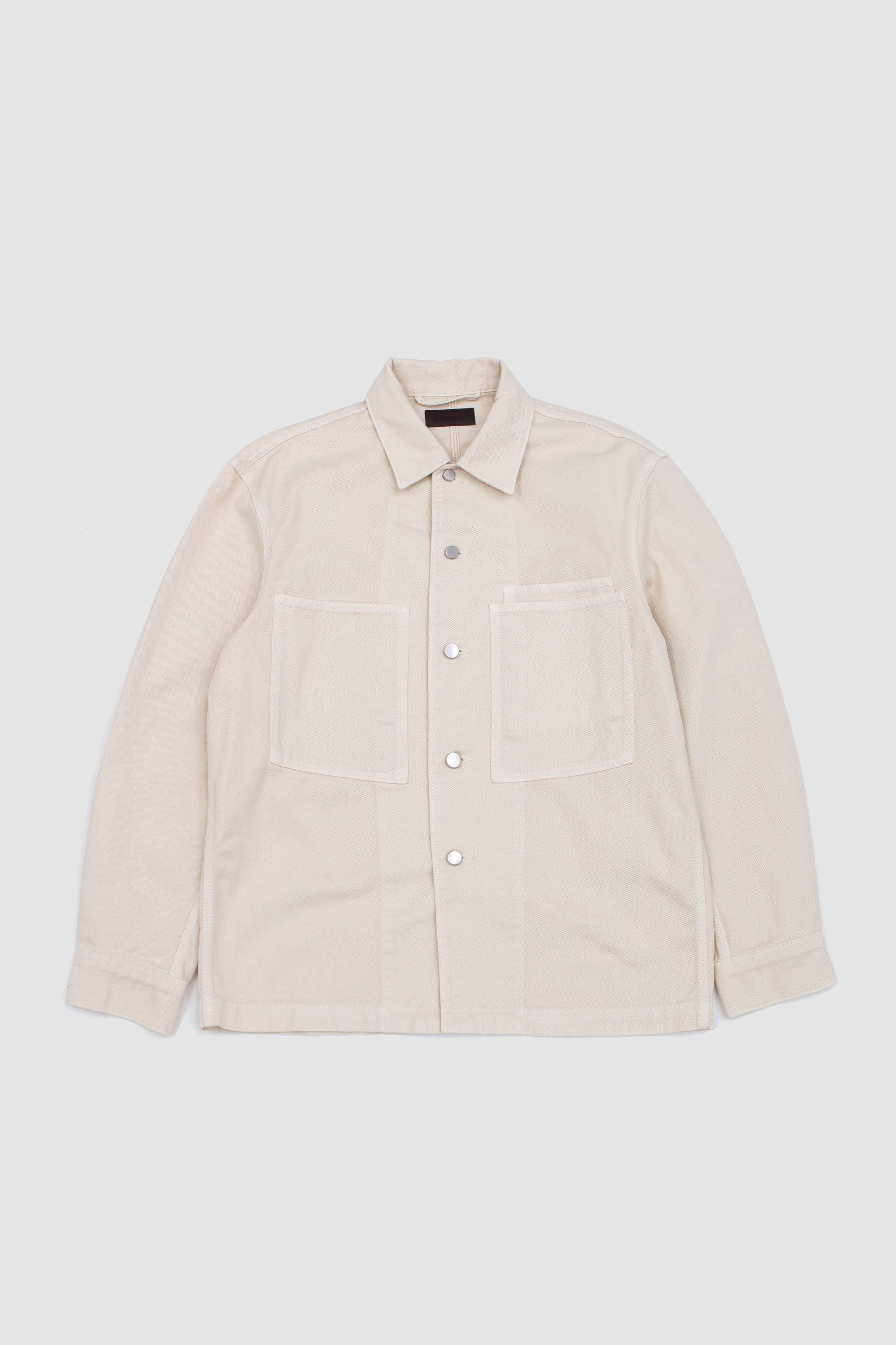 Lemaire Workwear Overshirt Denim Snow Clay Overshirt | Garmentory