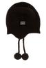 MIU MIU Earflap Cap Hat - Dark Brown - Thumbnail 1