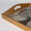 Ten Thousand Villages Ginkgo Tree Reverse Painted Tray - Thumbnail 3