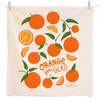 The Neighborgoods Orange Dish Towel - Thumbnail 1