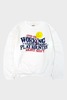 Kapital 30-Knit Crew Sweatshirt (Night Shift Profile Rainbowy) Sweatshirt - Thumbnail 1