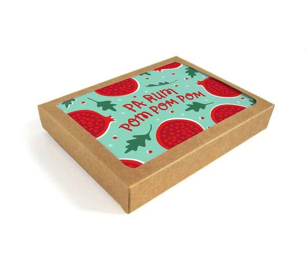 The Neighborgoods Pa Rum Pom Pom Pom Greeting Card Set of 8