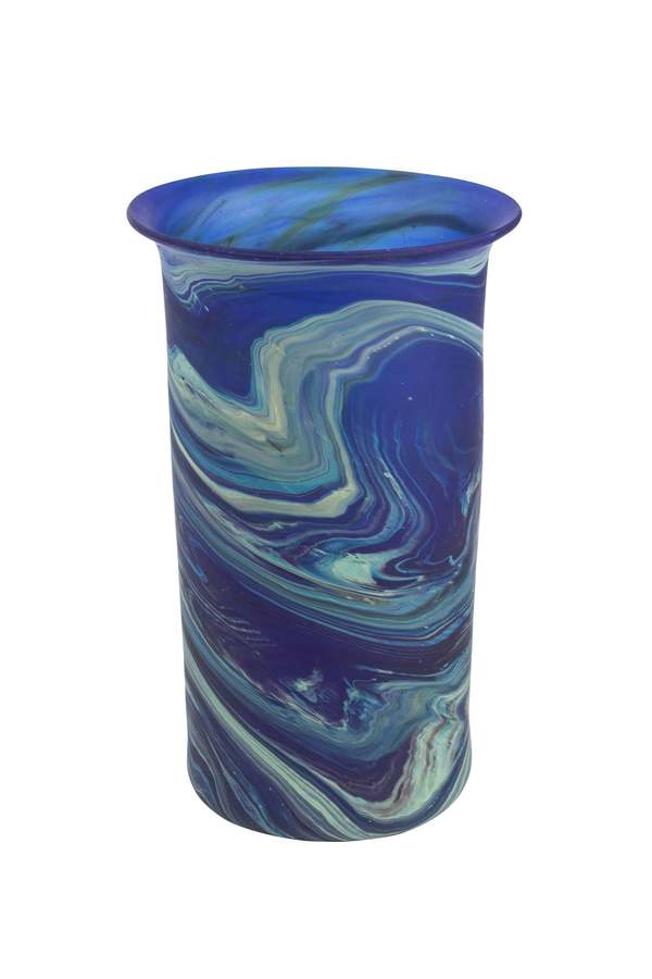 Ten Thousand Villages Phoenician Glass Vase