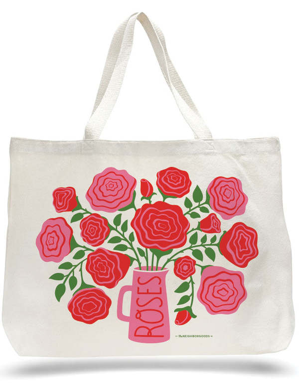 The Neighborgoods Roses Tote Bag