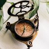 Ten Thousand Villages Sundial Compass - Thumbnail 2