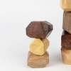 Ten Thousand Villages Upcycled Wood Stacking Stones Set of 9 - Thumbnail 9