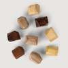 Ten Thousand Villages Upcycled Wood Stacking Stones Set of 9 - Thumbnail 11