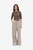 Mark Kenly Domino Tan Pirka Knitted Wool Pants - Thumbnail 2