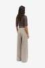 Mark Kenly Domino Tan Pirka Knitted Wool Pants - Thumbnail 3