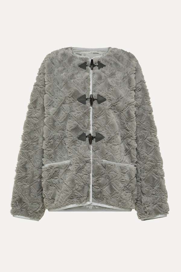 Forte Forte Divine Pearl Fur Coat - Pearl