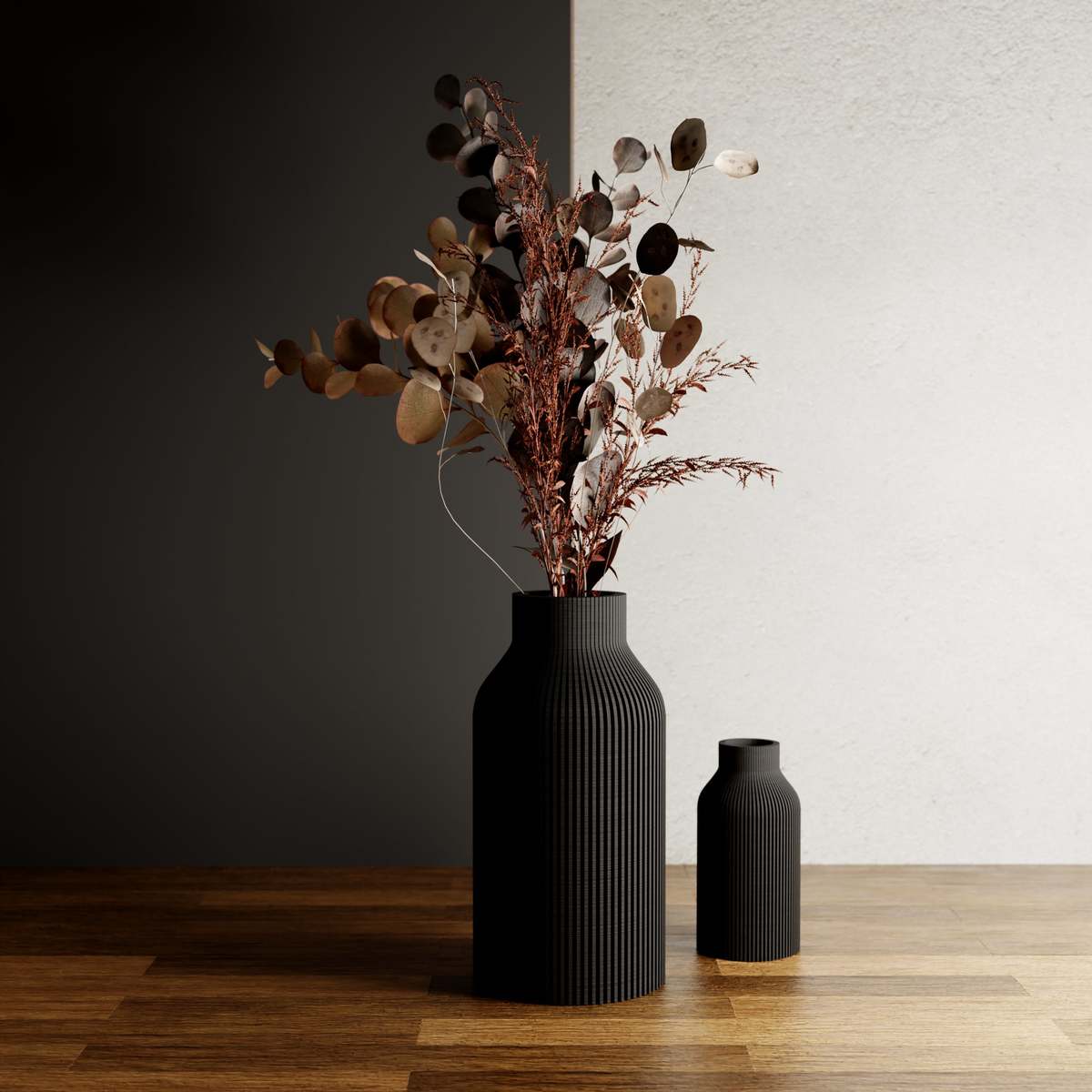 Modernized Pottery Bottle Vase - Image 3 of 11