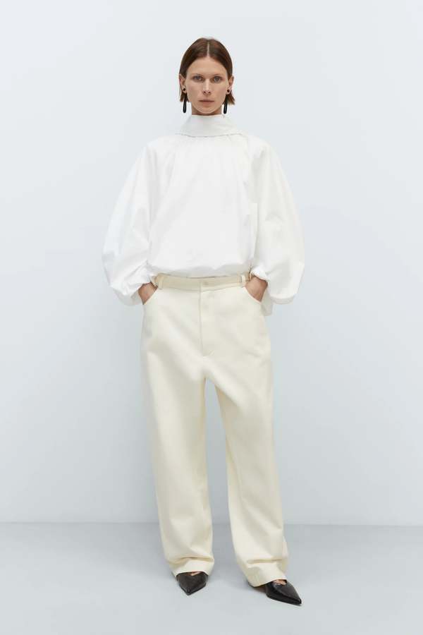 Cordera Cotton Straight Pants