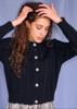 Gigi Knitwear Ailis Eyelet Cardigan - Thumbnail 1
